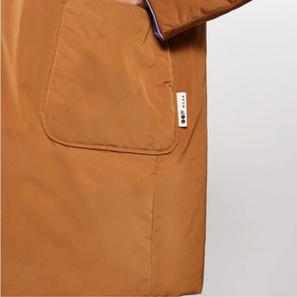 OOF wear oofwear OOF 
REVERSIBLE WARM LILAC/TERRACOTTA JACKET - Picture 3 of 6